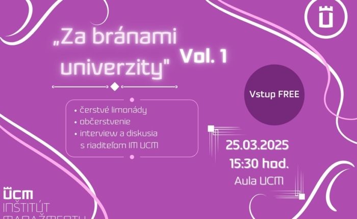 Za bránami univerzity